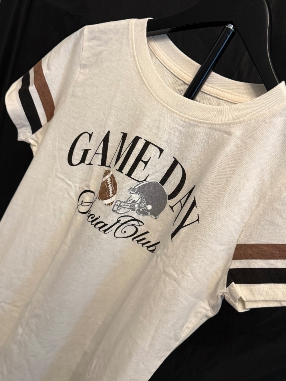 NWT Football-GAME DAY Social Club Tee (Size(s) M, L, XL, & 2X available)